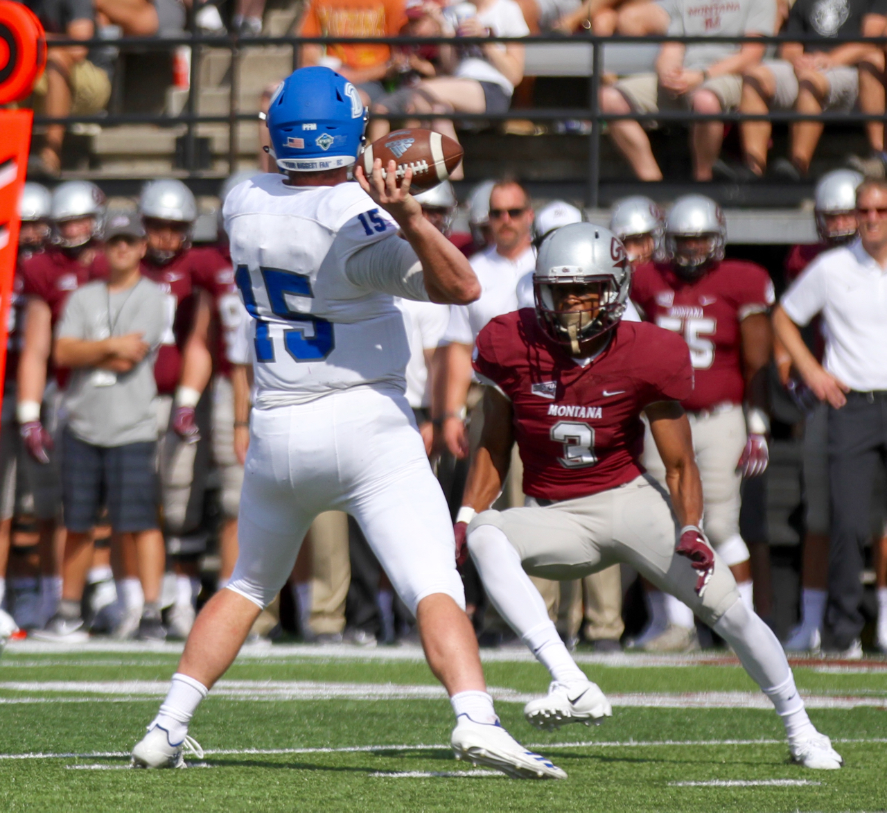 Calhoun thriving in second year playing cornerback Skyline Sports