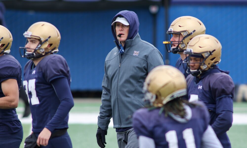 Montana State football Brent Vigen, open of spring football Skyline