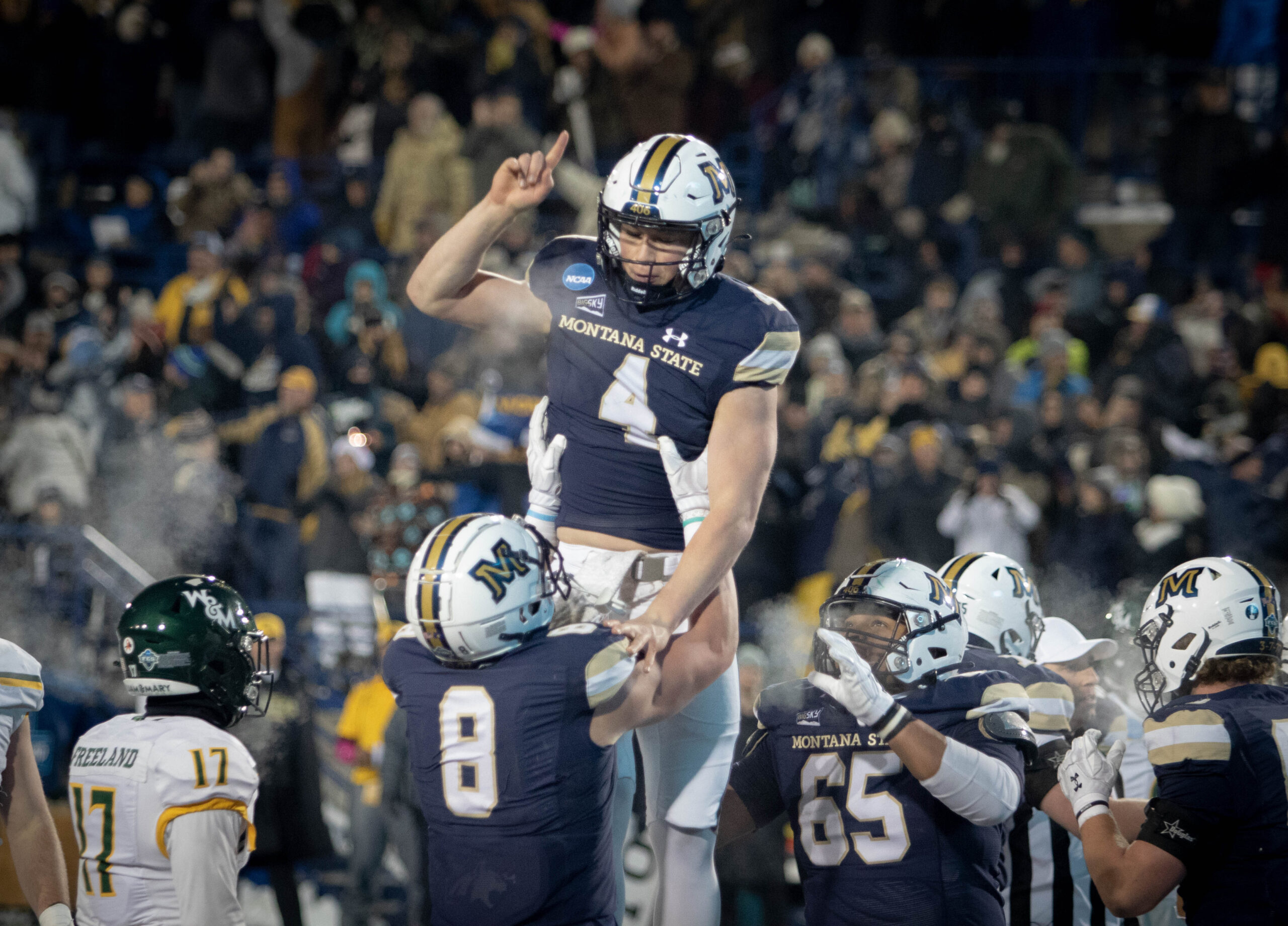 Touchdown Tommy, all the time” this year for the Montana State Bobcats –  Skyline Sports