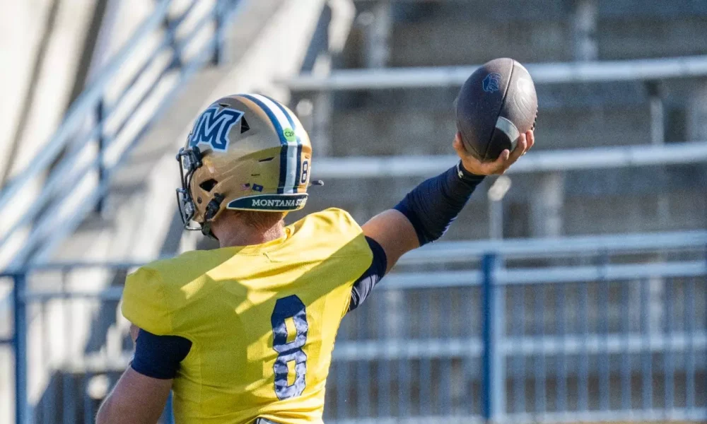 WATCH – Montana State QB Justin Lamson on winning the starting job, Oregon  – Skyline Sports