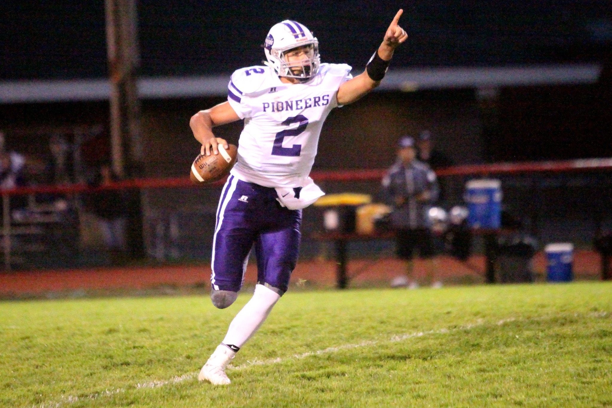 Nooksack Valley High (Washington) quarterback Casey Bauman / by Brian Kingsberry, contributed