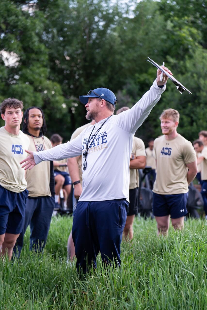 Montana State strength coach Sean Herrin