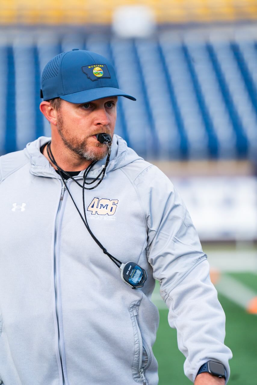 Montana State strength coach Sean Herrin