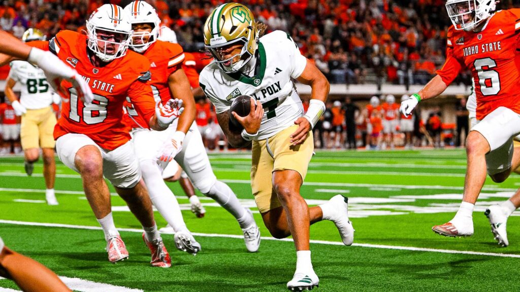 Cal Poly quarterback Anthony Grigsby Jr.