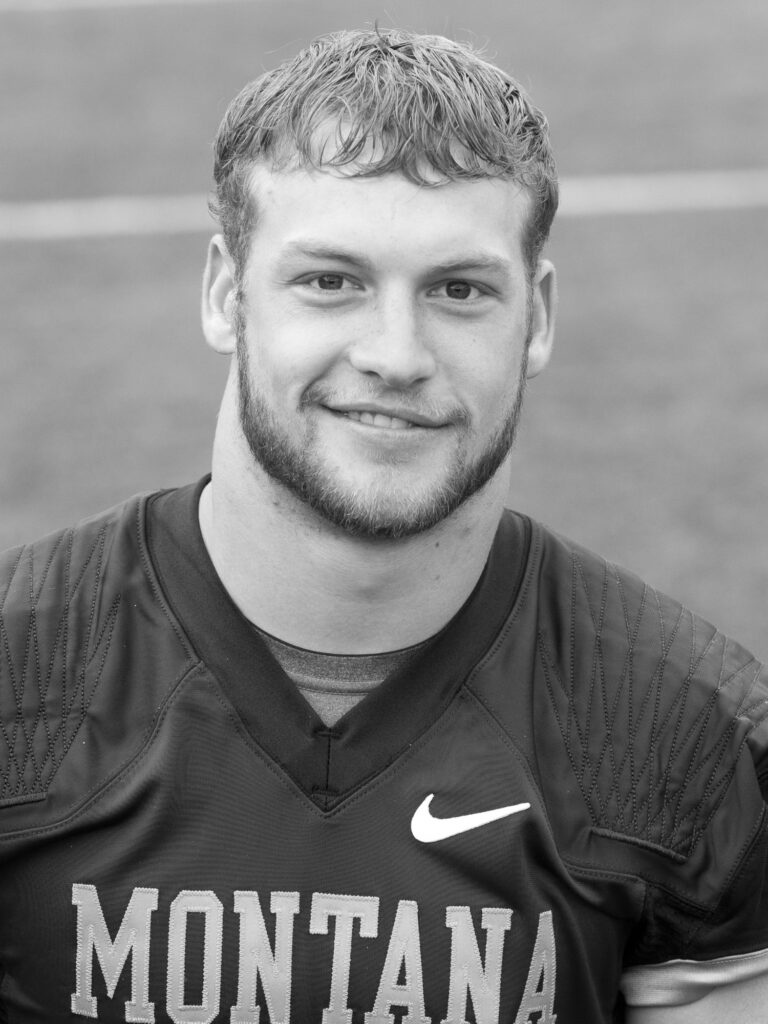 Chase Reynolds in his Montana Grizzlies uniform