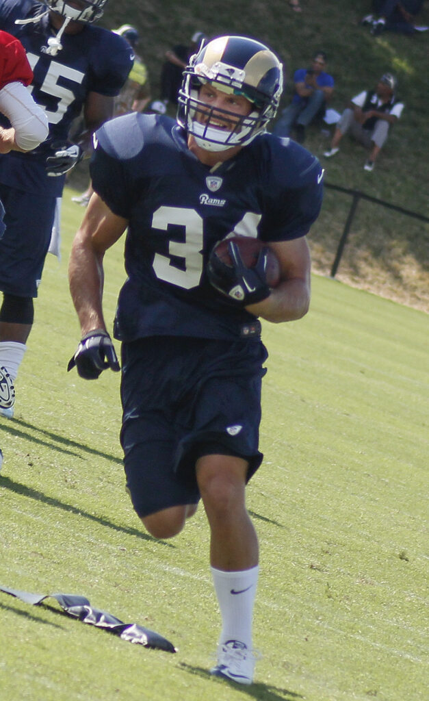 Chase Reynolds with the St. Louis Rams in 2013