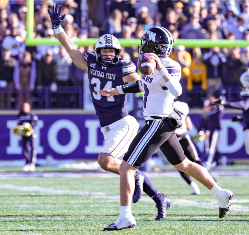Cole Taylor rushes the passer