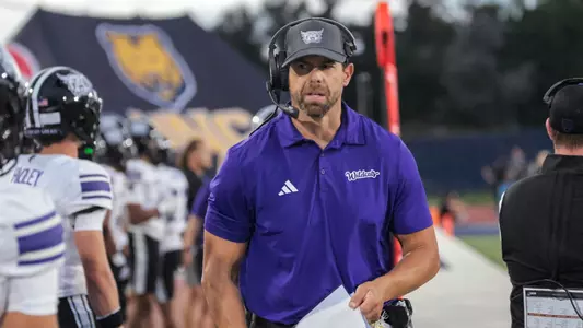 Weber State head coach Eric Kjar