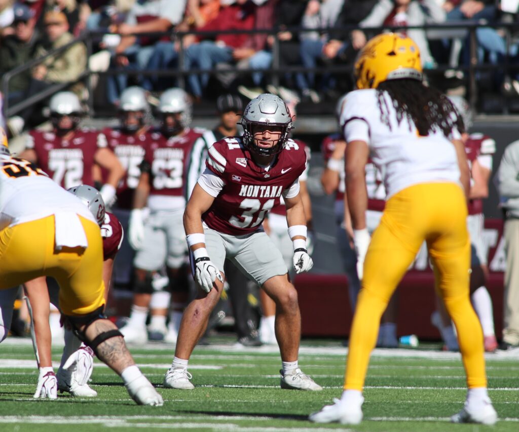 Griz No. 31 reads the Vandals offense