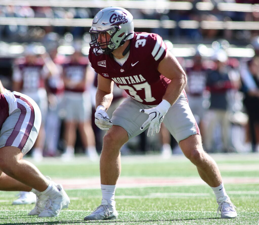 Griz No. 37 reads the play
