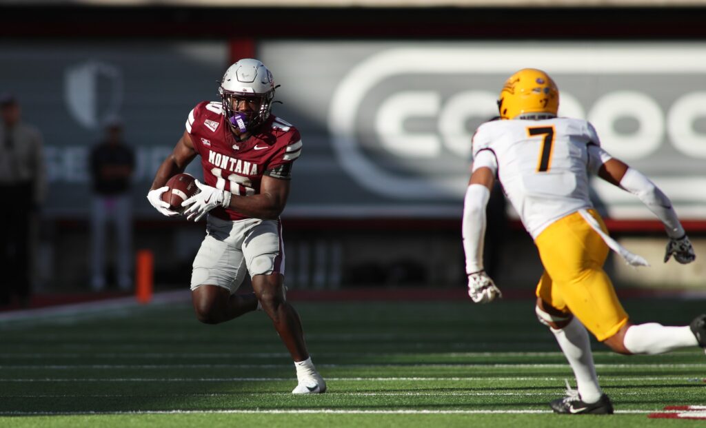 Griz ball carrier cuts past Vandals No. 7