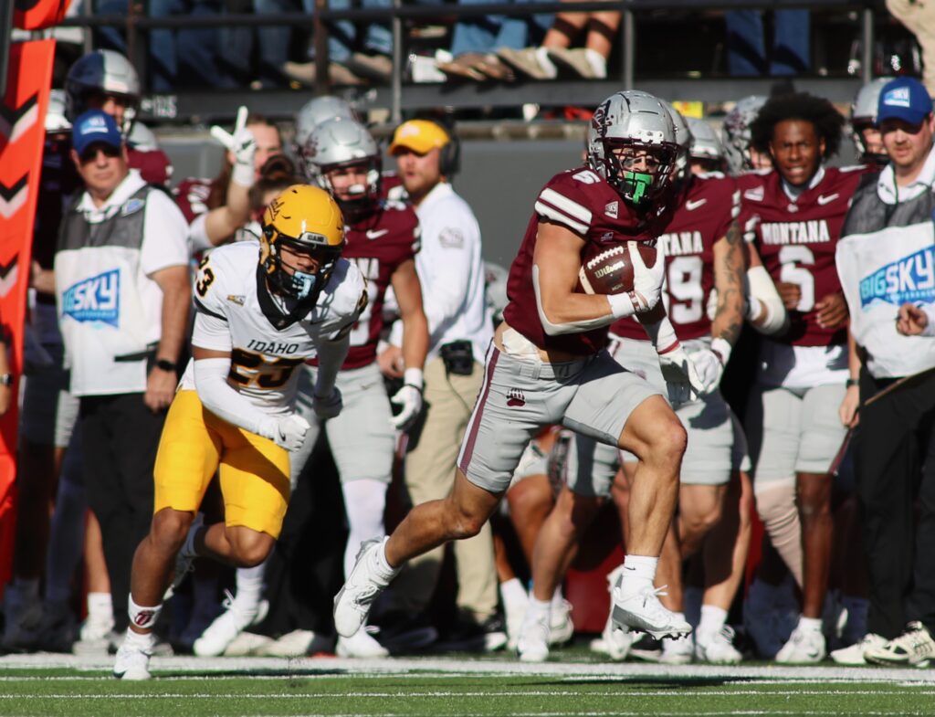 Griz receiver races down the sideline