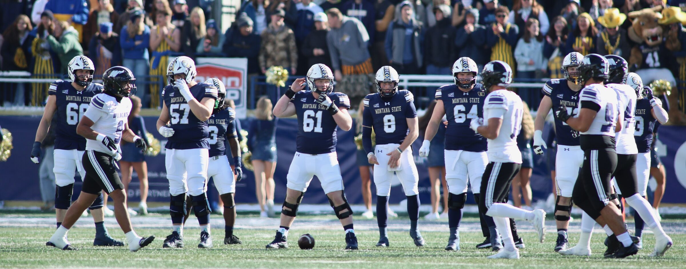 Montana State vs. Weber State football at Bobcat Stadium