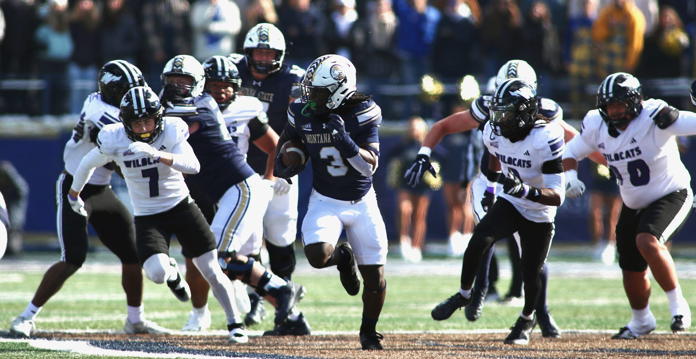 Montana State vs. Weber State football at Bobcat Stadium