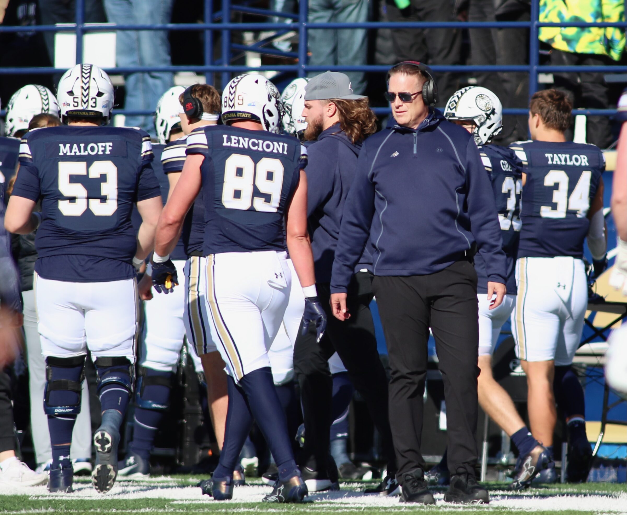 Montana State vs. Weber State football at Bobcat Stadium