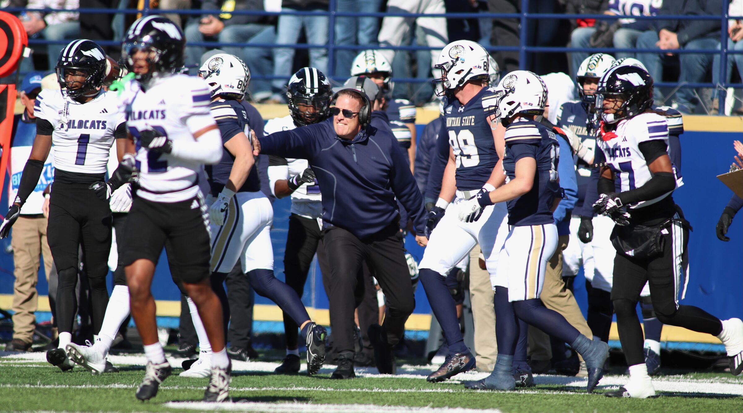 Montana State vs. Weber State football at Bobcat Stadium