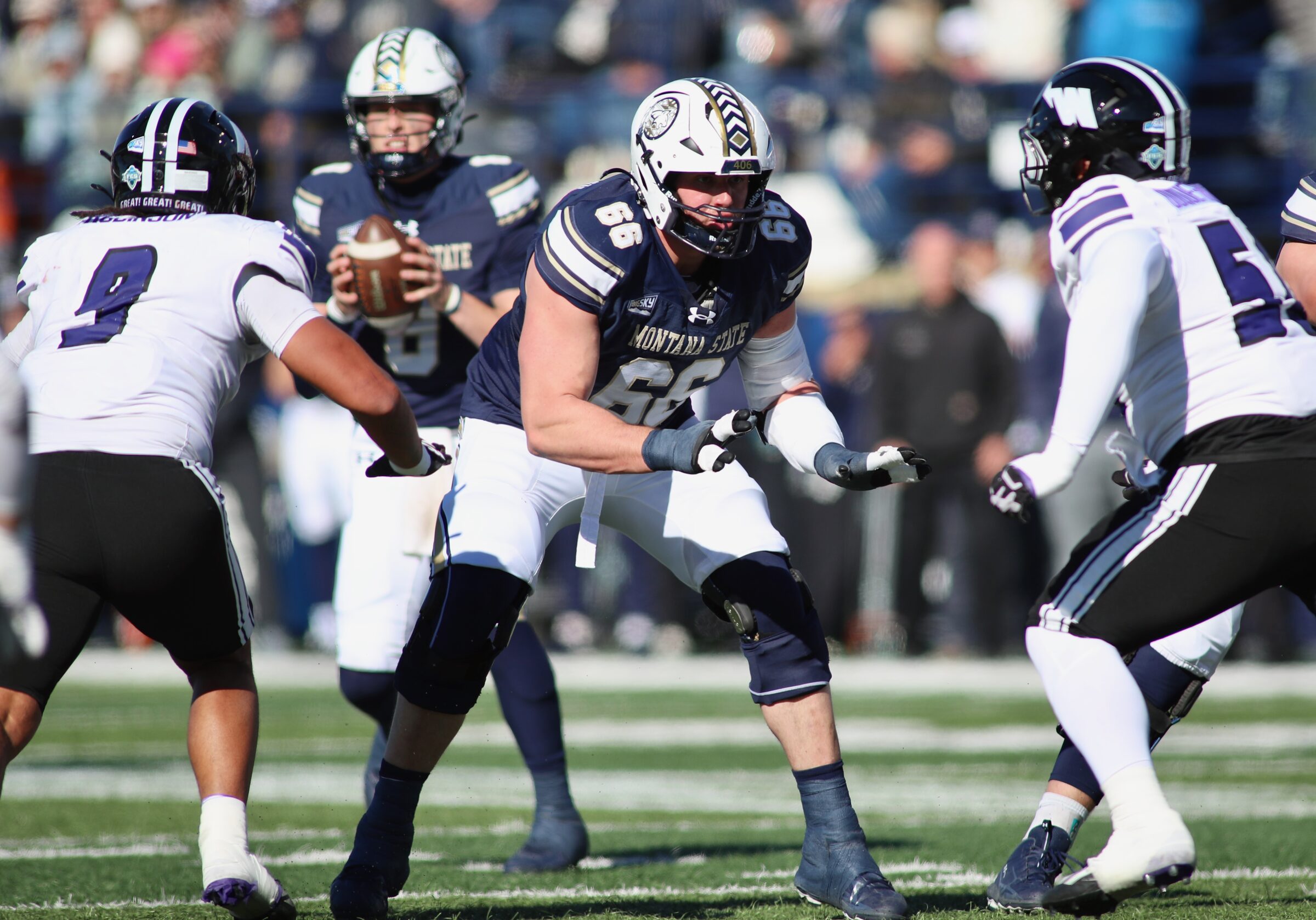 Montana State vs. Weber State football at Bobcat Stadium