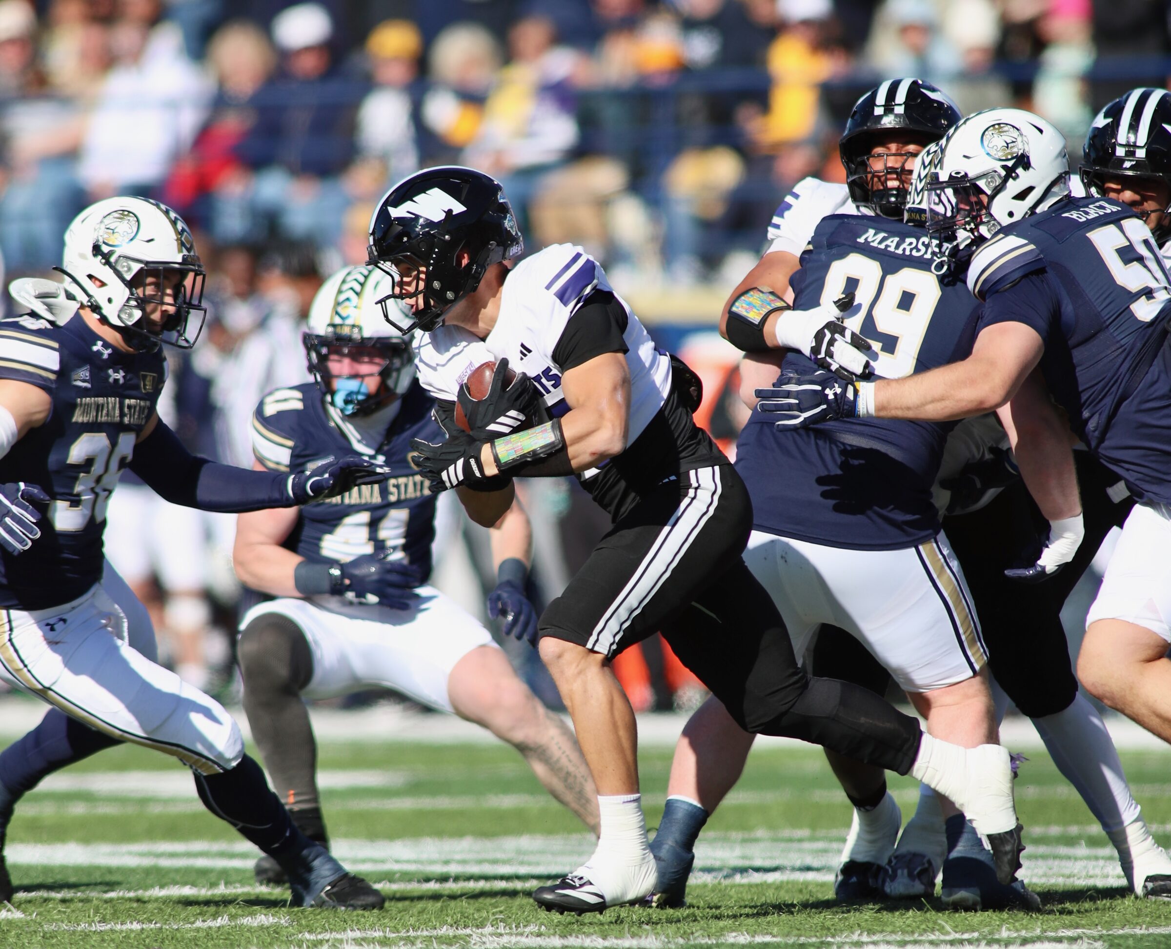 Montana State vs. Weber State football at Bobcat Stadium