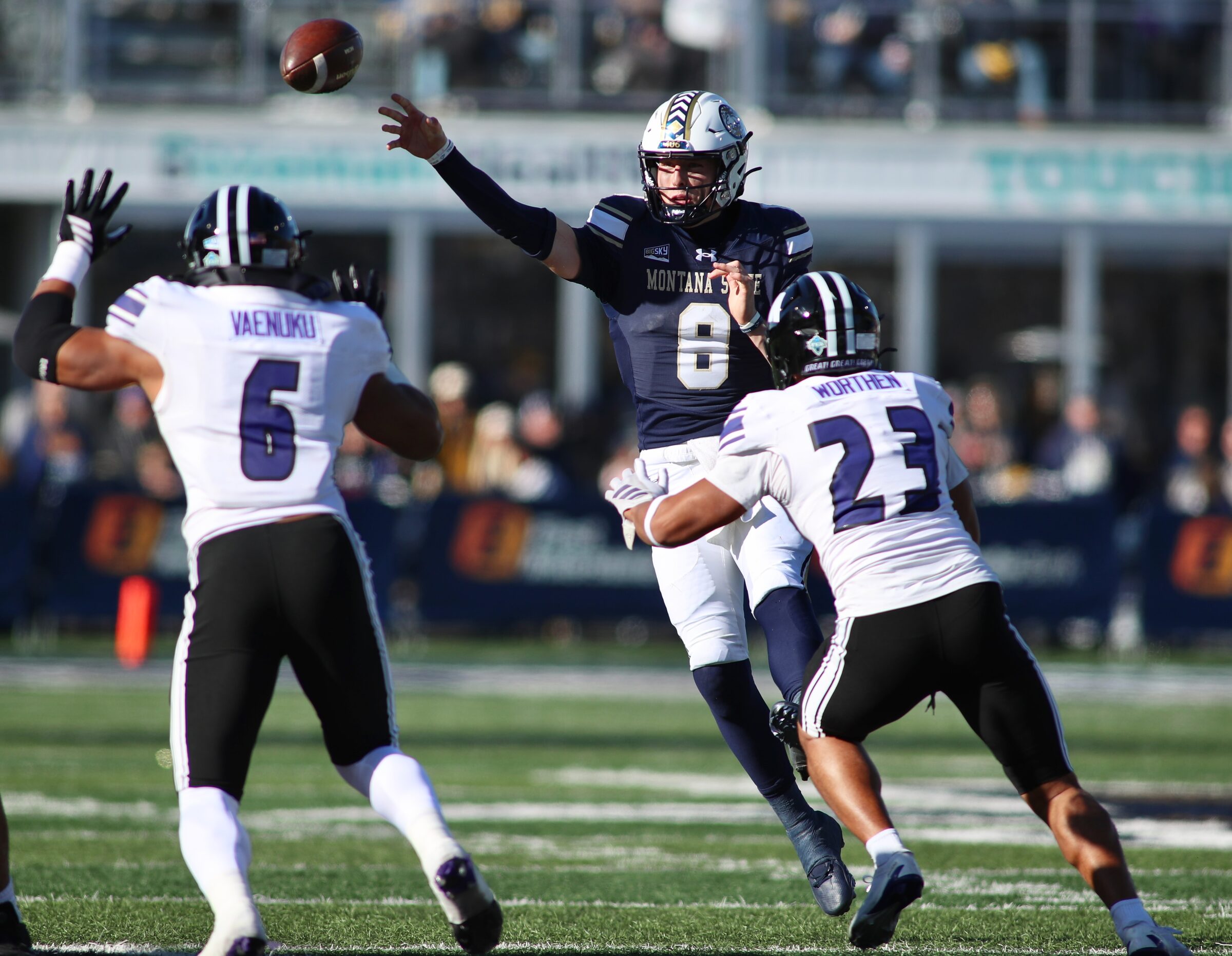 Montana State vs. Weber State football at Bobcat Stadium
