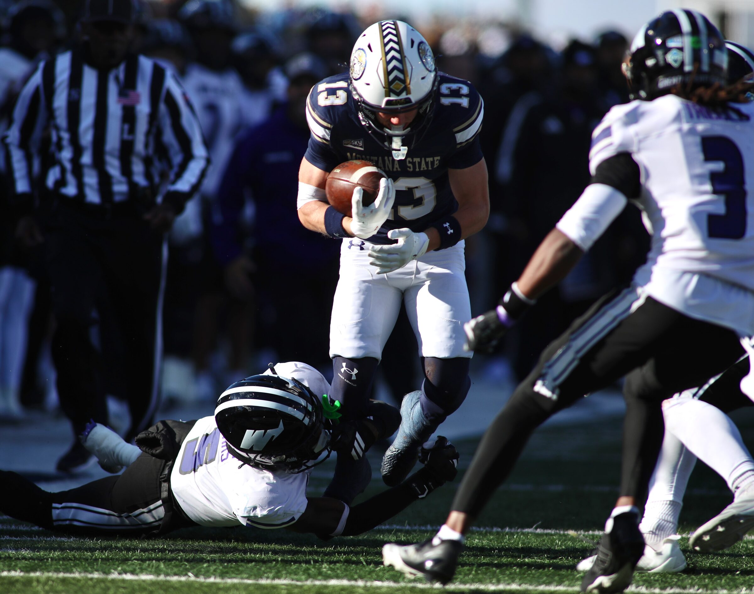 Montana State vs. Weber State football at Bobcat Stadium