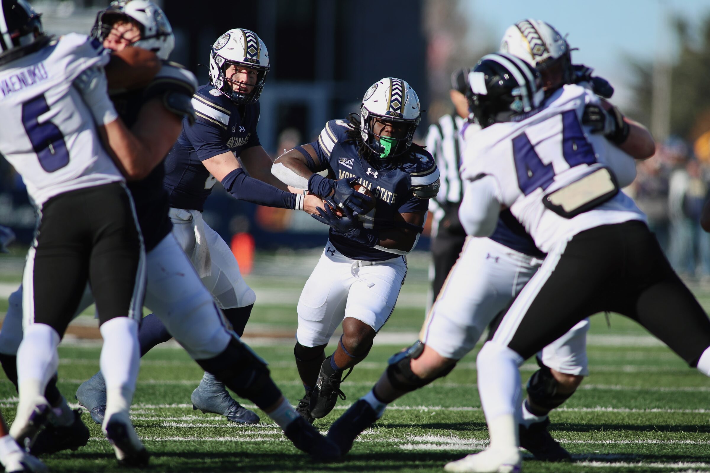 Montana State vs. Weber State football at Bobcat Stadium