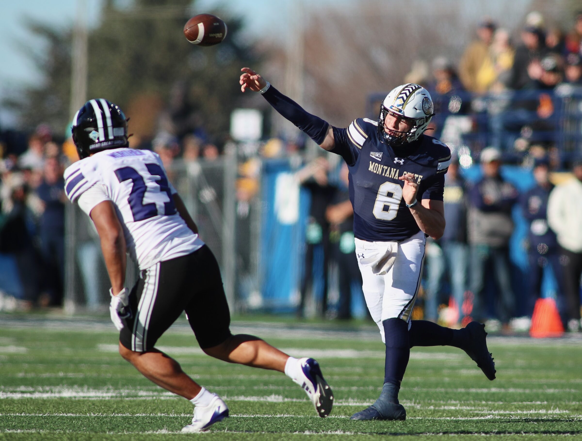 Montana State vs. Weber State football at Bobcat Stadium