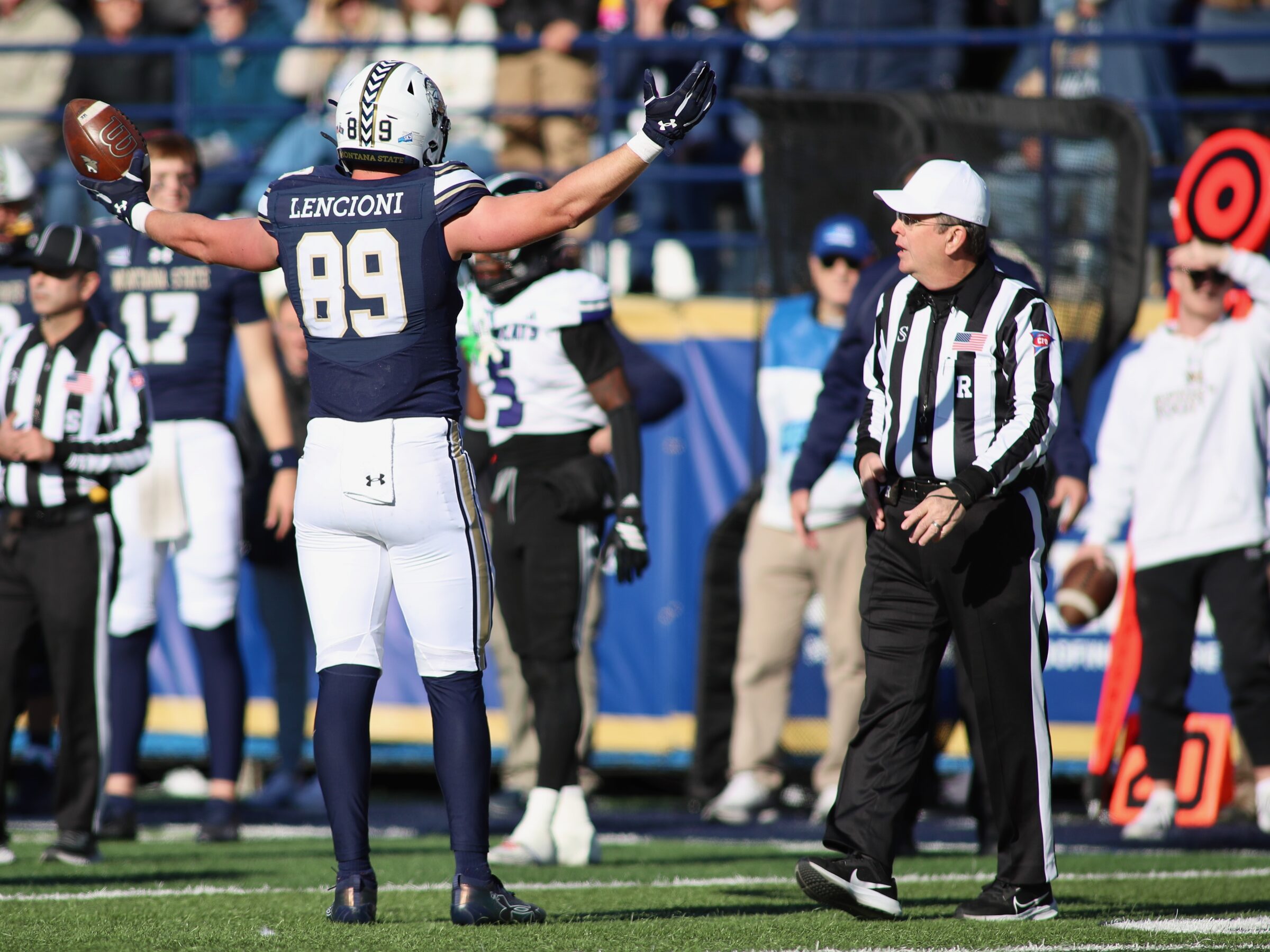 Montana State vs. Weber State football at Bobcat Stadium