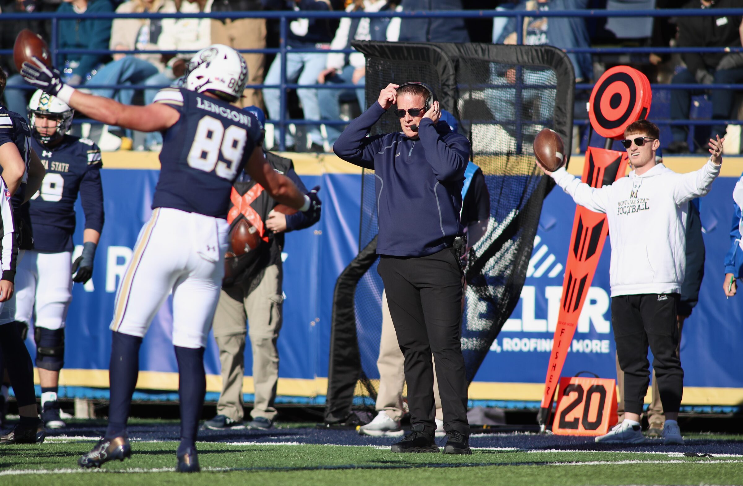 Montana State vs. Weber State football at Bobcat Stadium