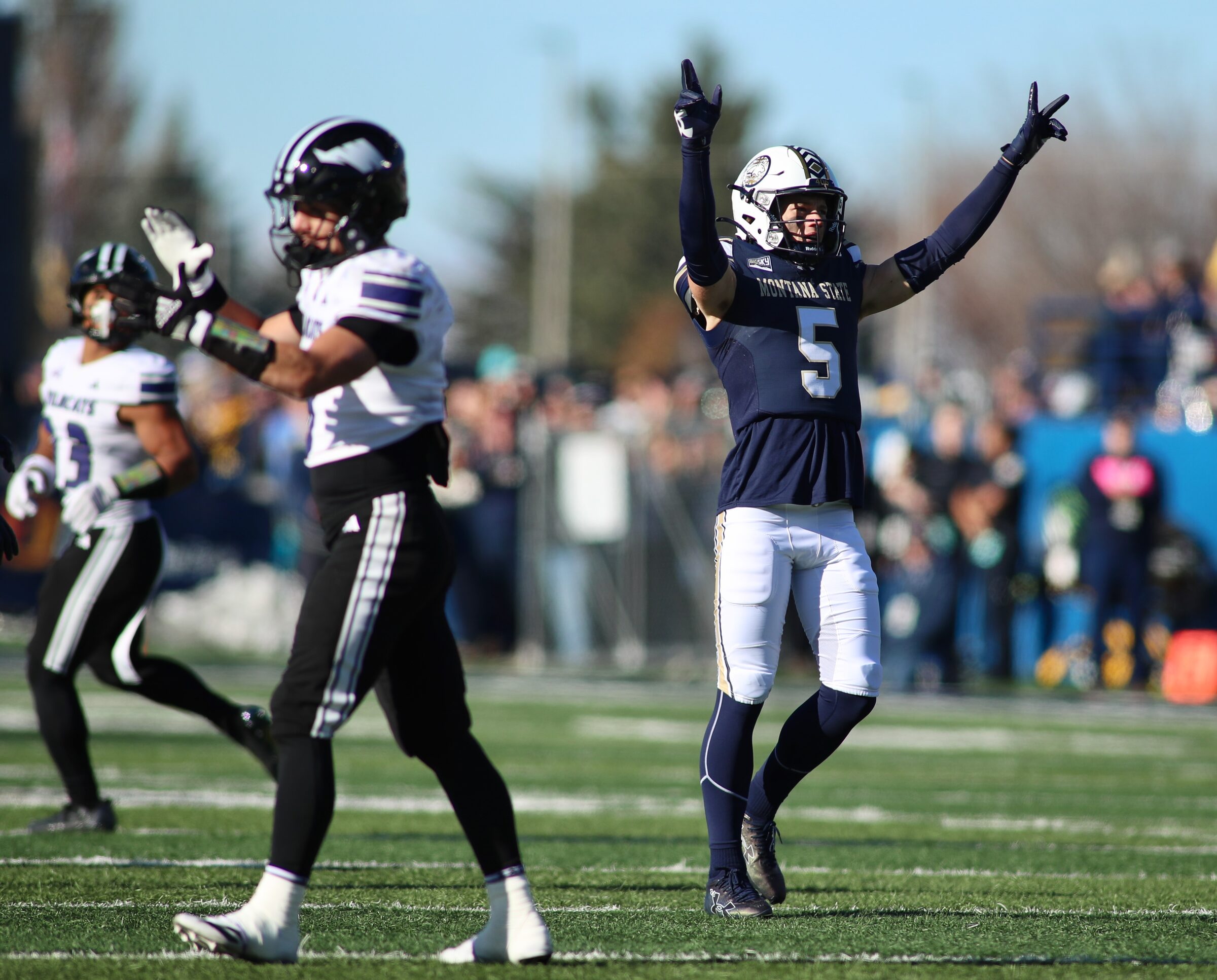 Montana State vs. Weber State football at Bobcat Stadium