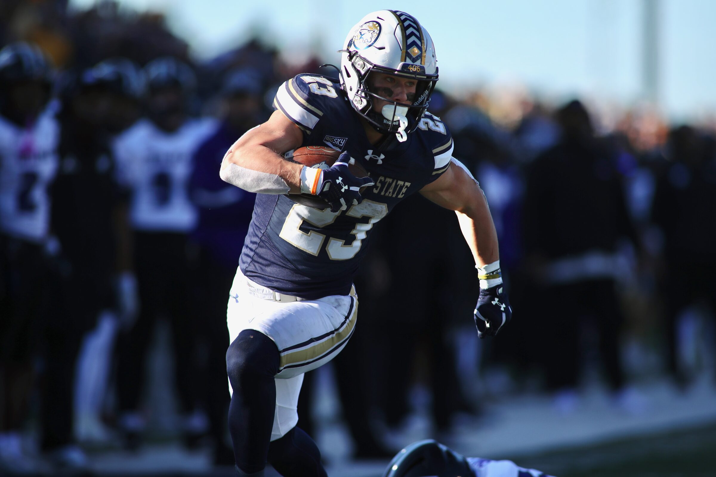 Montana State vs. Weber State football at Bobcat Stadium