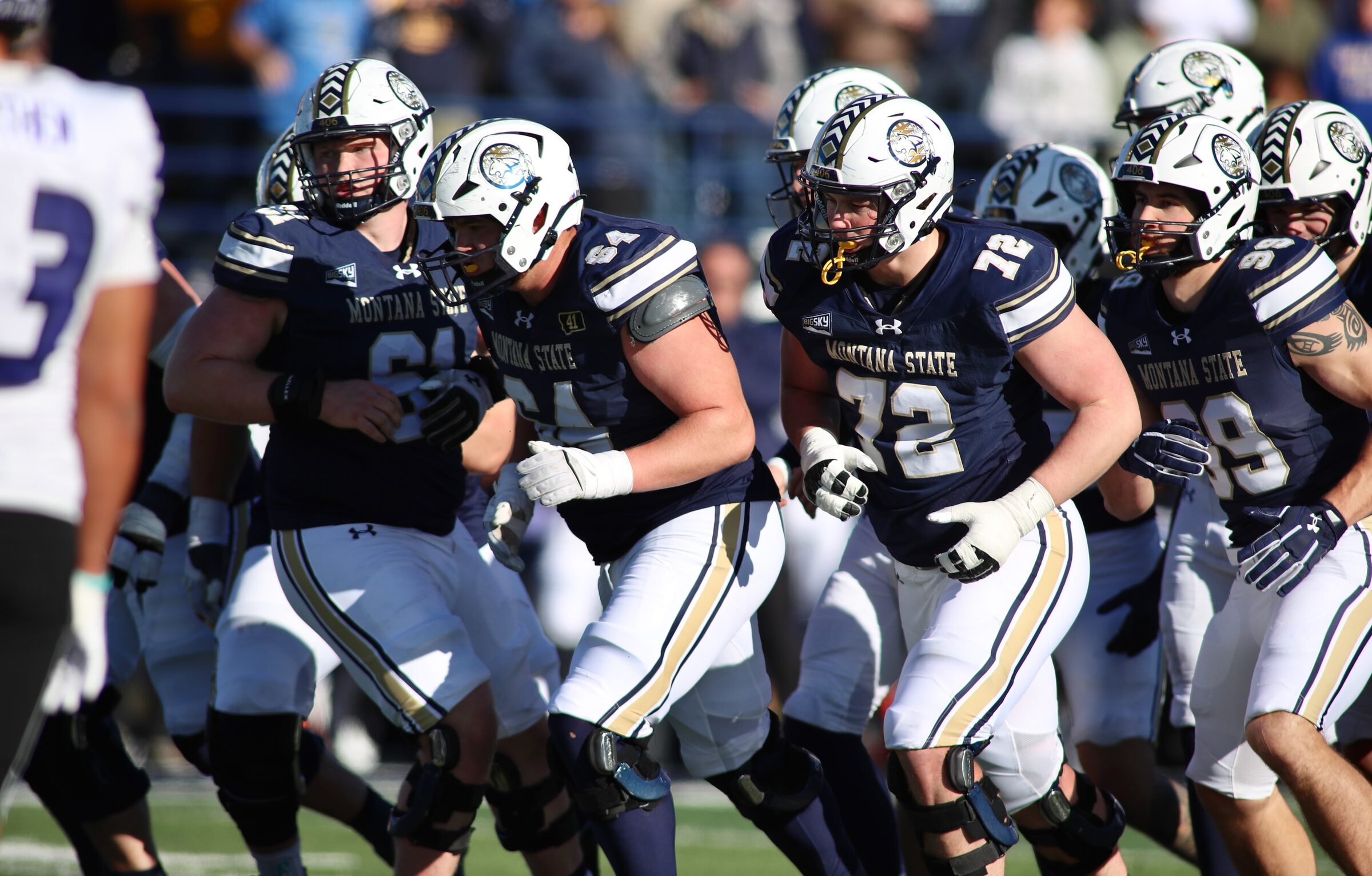 Montana State vs. Weber State football at Bobcat Stadium