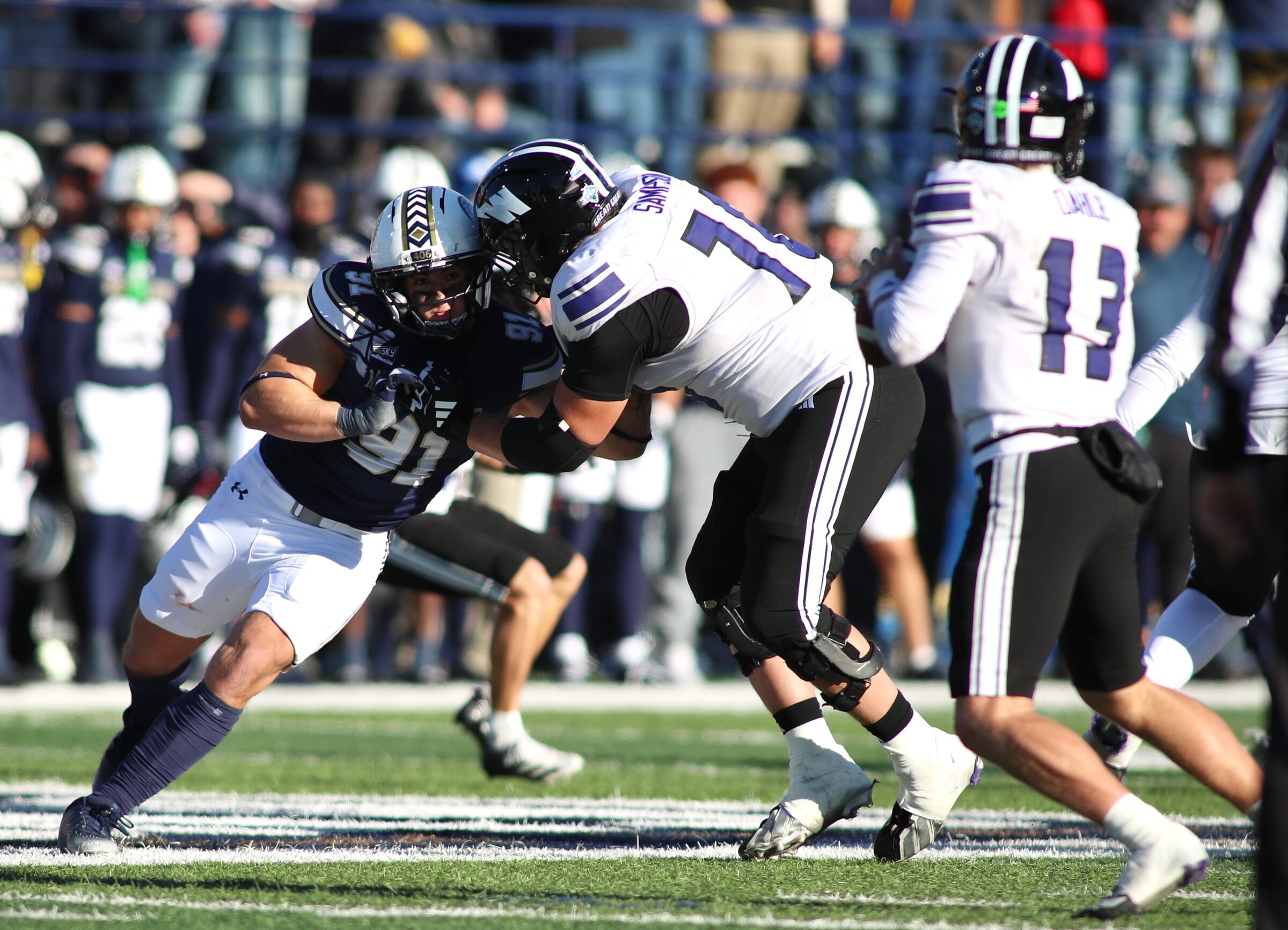 Montana State vs. Weber State football at Bobcat Stadium