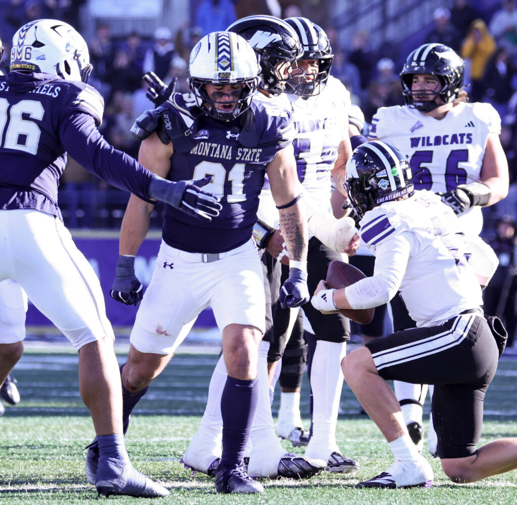 Seth Brock reacts after a stop